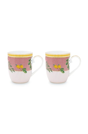 La Majorelle Mugg set om 2 14,5cl Rosa