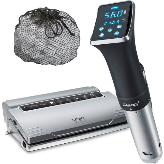 Steba SV80 WiFi Sous Vide + Caso VC300 Pro vakuumpackare
