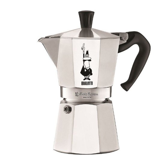 Bialetti - Moka Kaffekokare 6 koppar Rostfri