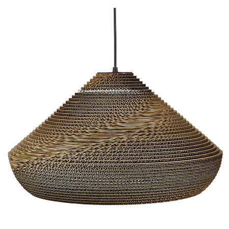 Alk Pendel Ø48 cm Brun/Svart