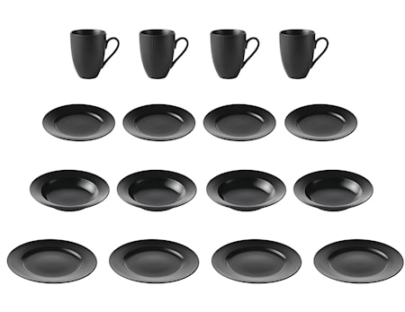 Groovy set 16 delar svart