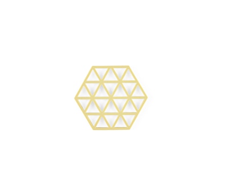 Zone Denmark Triangles Grytunderlägg Chardonnay