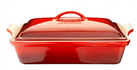 Ugnsform med lock Cerise 33x23 cm