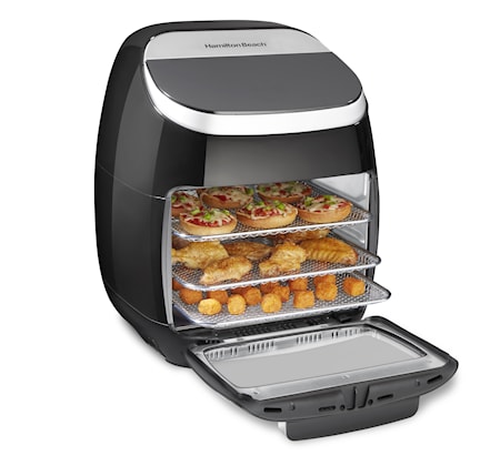 11 L Digital AirFryer Ugn - Rotisserie & Roterande Korg