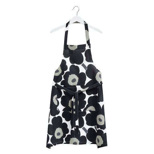 Marimekko - Unikko Förkläde Svart