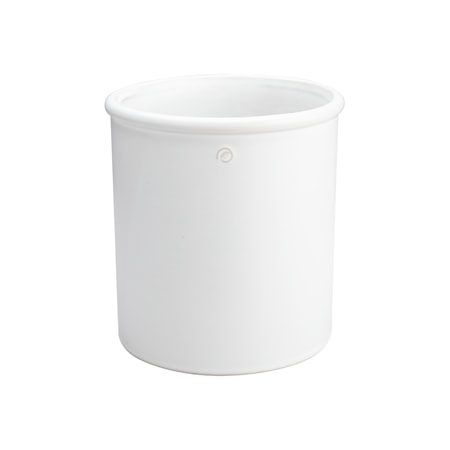 Kruka Stengods Vit 20,5 cm