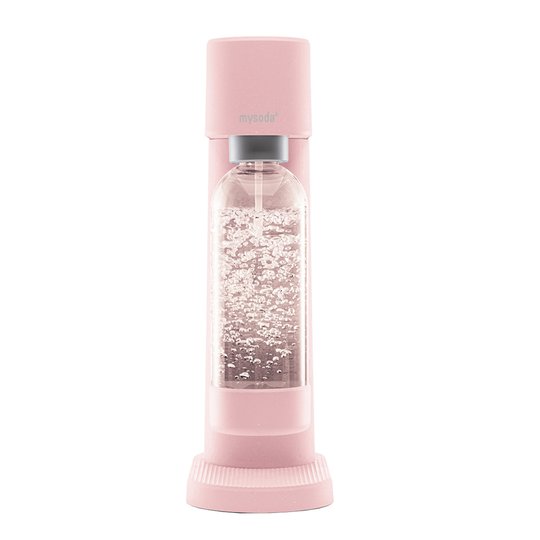 Wilfa - MySoda Woody Kolsyremaskin Pink
