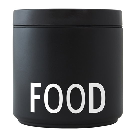 Design Letters - To Go Thermo Lunchbox 0,53 L Food Svart