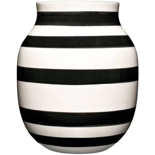 Kähler Omaggio Vas 200 mm Svart