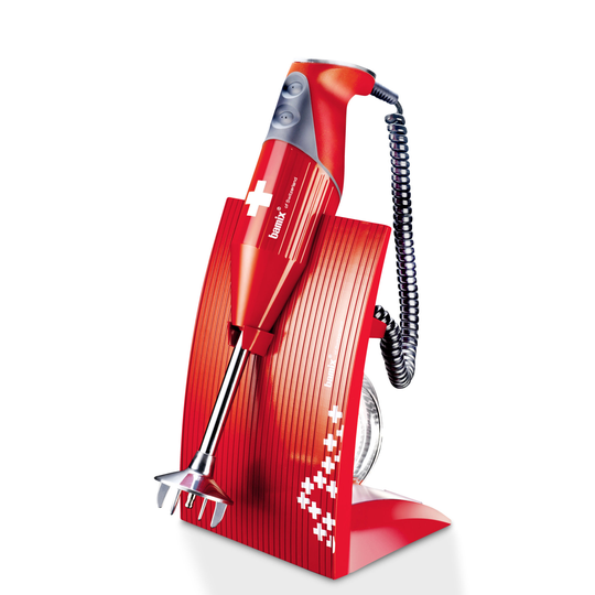 Bamix Stavmixer Swissline 200W - Röd