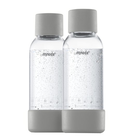 Wilfa - MySoda Flaska till Kolsyremaskin 2-pack 0,5 L Gray