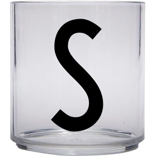 Design Letters Tritan Plastglas barn, S