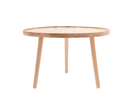 Ebern Sofford 70,5 cm Massiv Ek Vitpigmenterad