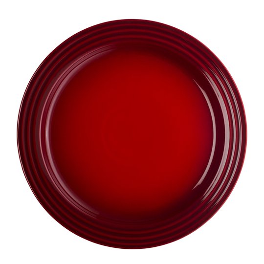 Le Creuset - Signature Tallrik flat Stengods 27 cm Cerise