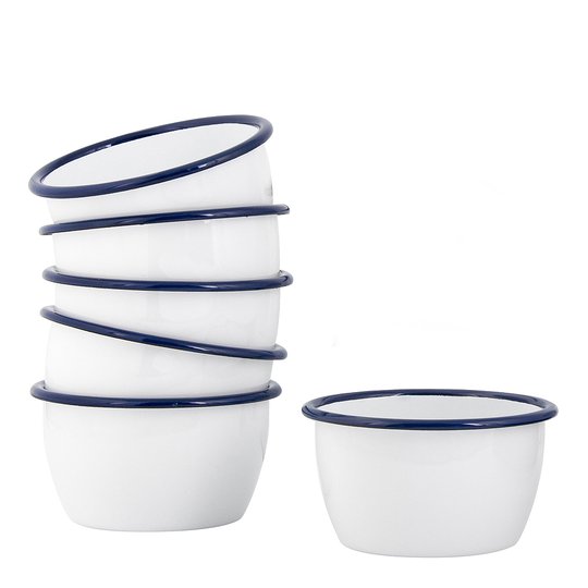 Kockums - Kockums Skål 10 cm 6-pack Vit