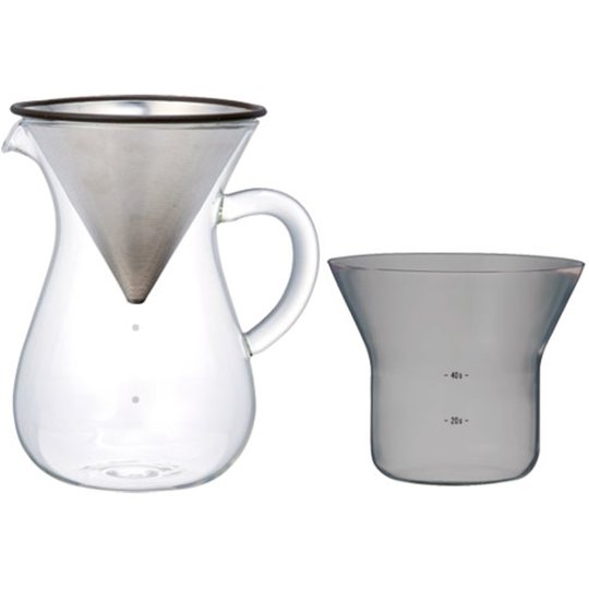 Kinto SCS-04-CC coffee carafe set 600ml