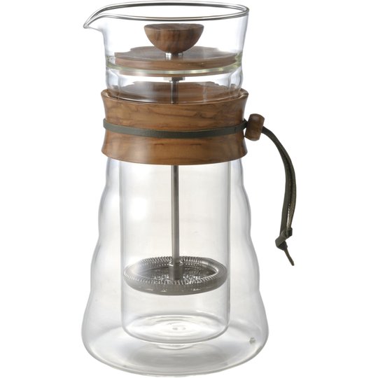 Hario Woodneck Coffee Press 3 cups