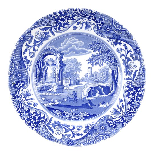 Spode - Blue Italian Tallrik flat 20 cm