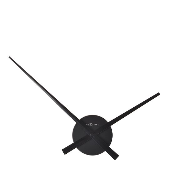 NeXtime - Hands Väggklocka med siffror 48 cm Svart