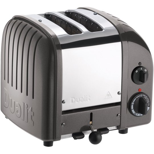 Dualit Brödrost Classic 2 skivor Charcoal