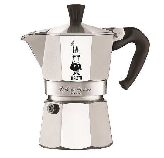 Bialetti - Moka Kaffekokare 3 koppar Rostfri