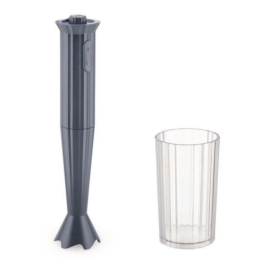 Alessi - Plissé Stavmixer Grå