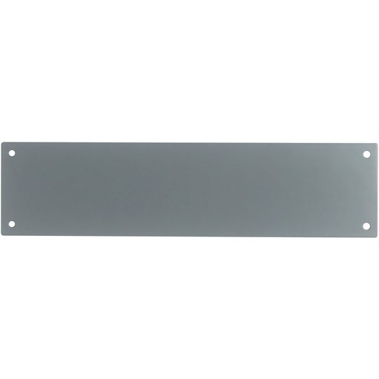 Design Letters Mounting Platta för Aluminium bokstäver och siffror 70 x 280 mm, Grå