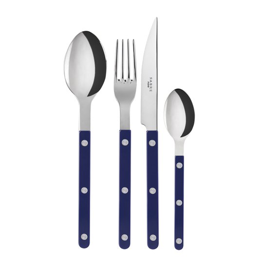 Sabre - Bistrot Bestickset 4 delar Blå