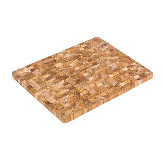 Teakhaus - Skärbräda 46x36x2,5 cm Ändträ