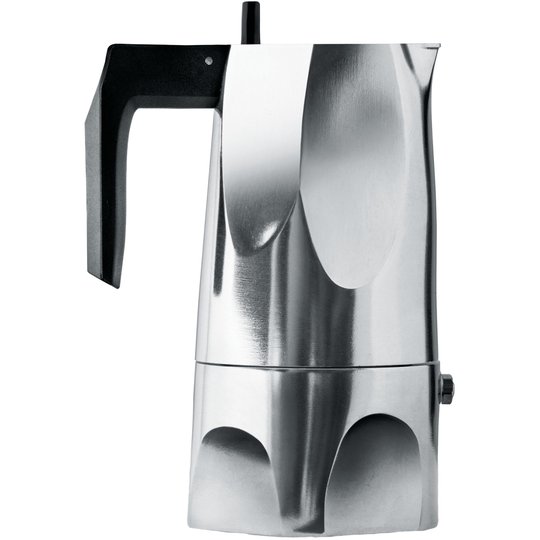 Alessi Ossidiana Espressobryggare 3 koppar Rostfritt Stål