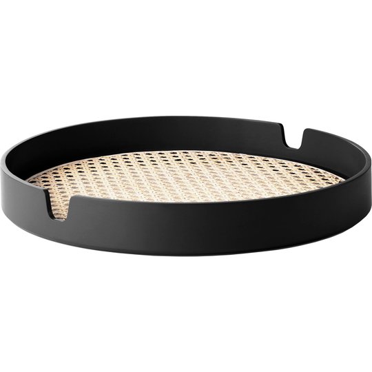 Normann Copenhagen Salon Tray Ø35 Black