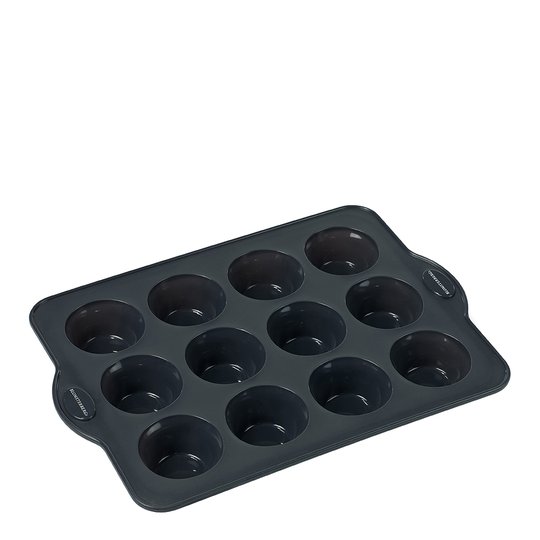Blomsterbergs - Muffinsform Silikon 12 st Grå