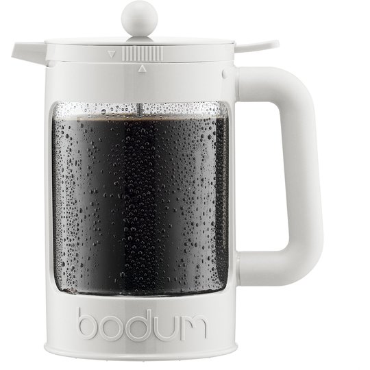 Bodum Bean Vit Iskaffepress 12 Koppar 1,5 l