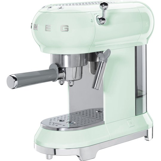 Smeg Espressomaskin 50-tals stil pastellgrön