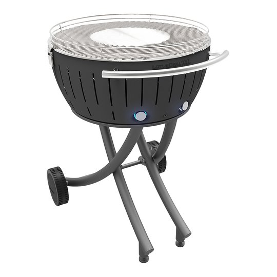Lotus - Kolgrill Rökfri XXL 60 cm Antracitgrå