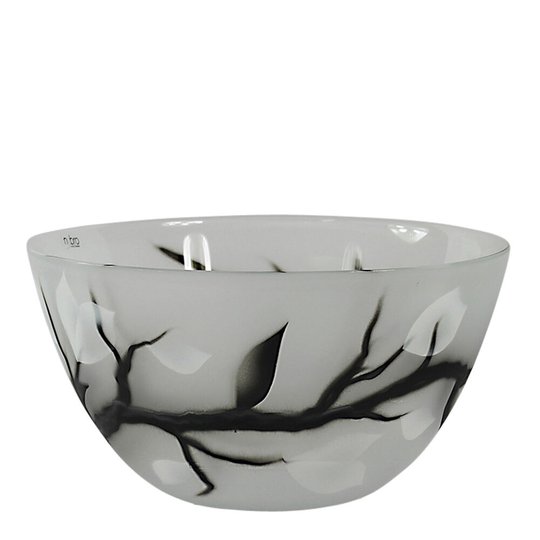 Nybro Crystal - Nippon Skål 21 cm Frost