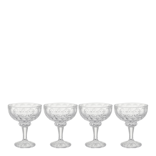 Dorre - Glanda Dessertskål Glas 4-pack Klar