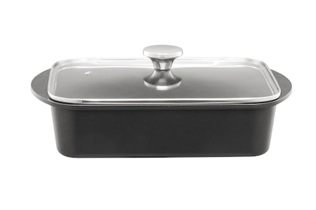 Ugnsform med induktionsplatta 33x22 cm