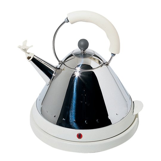 Alessi - Alessi Elektrisk Vattenkokare Vit