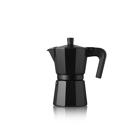 Café Mokabryggare 6 koppar Svart