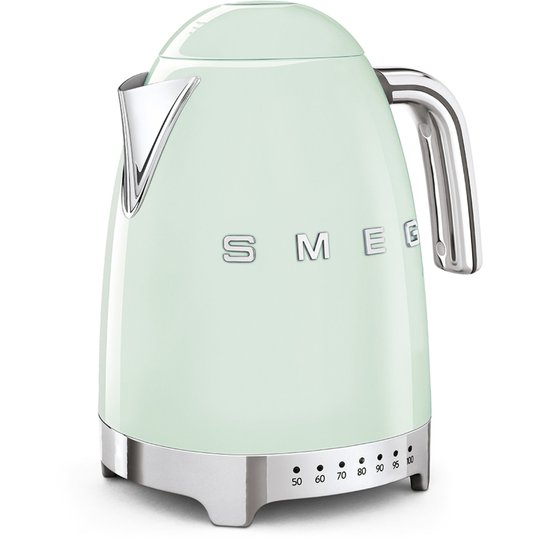 Smeg Vattenkokare 1,7 l med Variable TemperaturPastellgrön
