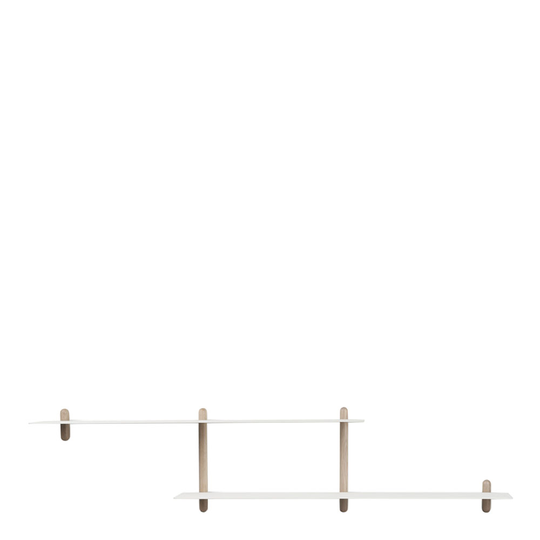 Gejst - Nivo Hylla H 172 cm Ek/Vit