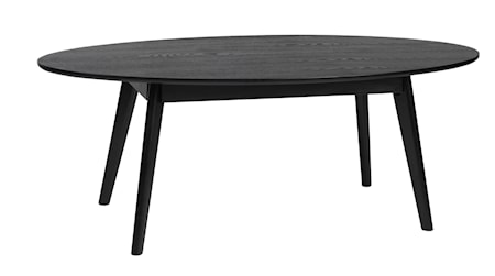 Yumi Soffbord Ovalt svartbets 130x65 cm