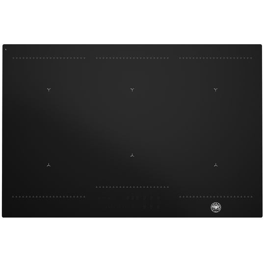 Bertazzoni P786IM3B2NE induktionshäll med fasettram, 80 cm