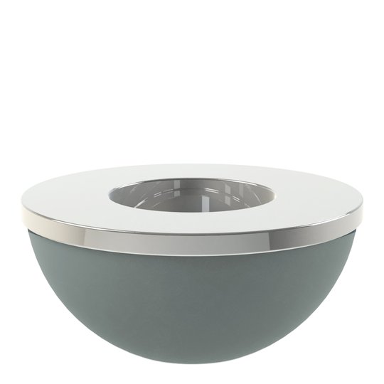 Cooee - Light Bowl Ljushållare/skål 8 cm Blå/Silver