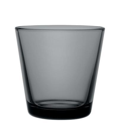Kartio Glas 21 cl Mörkgrå 2 st