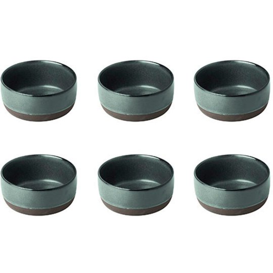 Aida RAW skål nordisk grön Ø13,5 cm. 6 st