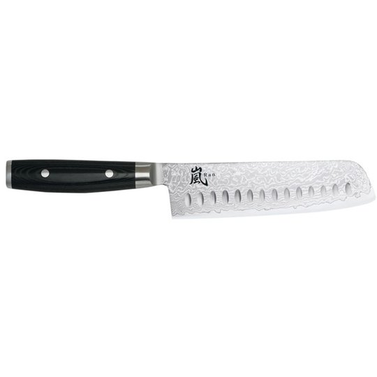Yaxell Ran Nakiri-/Grönsakskniv Olivslipad 18 cm