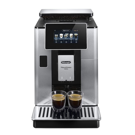 Delonghi - Primadonna Soul Kaffemaskin Metall/Svart