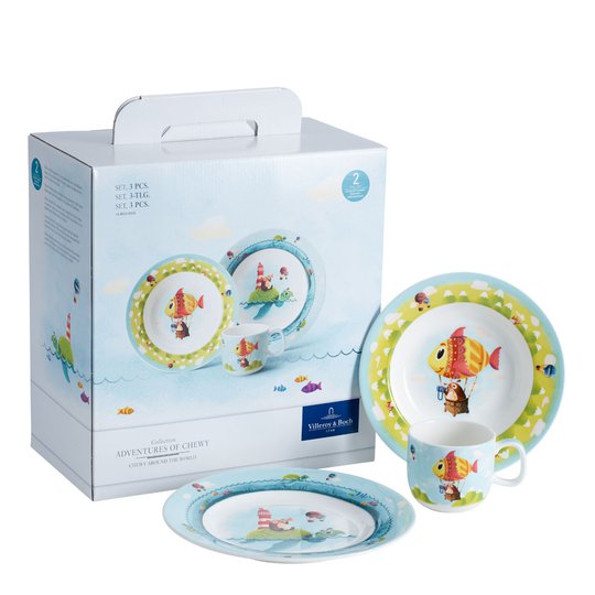 Villeroy & Boch - Chewy around the world Barnservis 3 delar